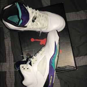 Jordan grape 5s
